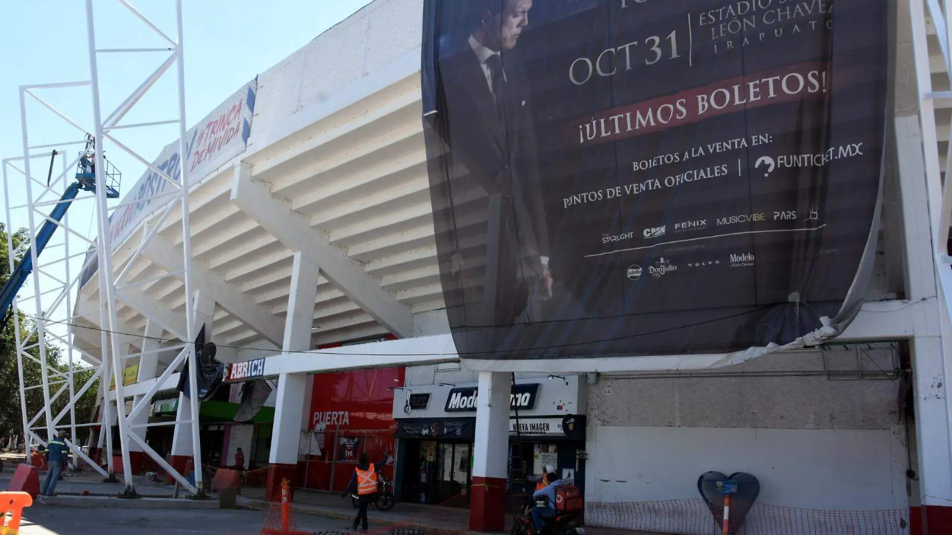 Comercios del Estadio Irapuato se apegarán a restricciones durante concierto de Luis Miguel (1)